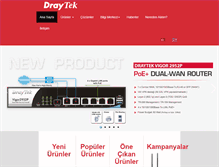 Tablet Screenshot of draytektr.com